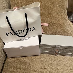 Beautiful Pandora jewelry box.